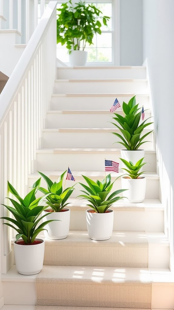 add greenery for ambiance