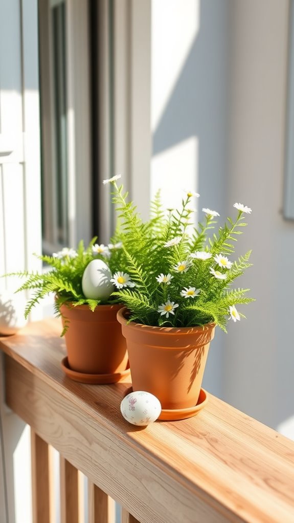 add greenery indoors decoratively