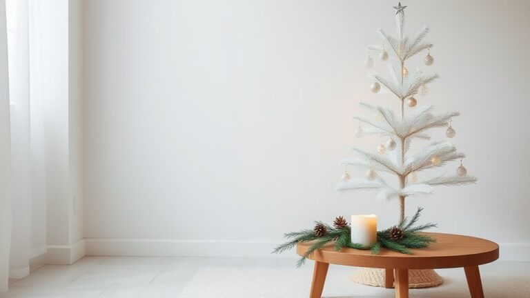 chic minimalist christmas decor