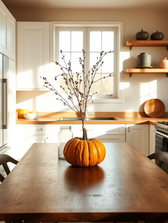 choosing minimalist fall decor