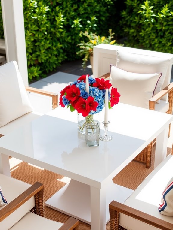 choosing minimalist patio decor