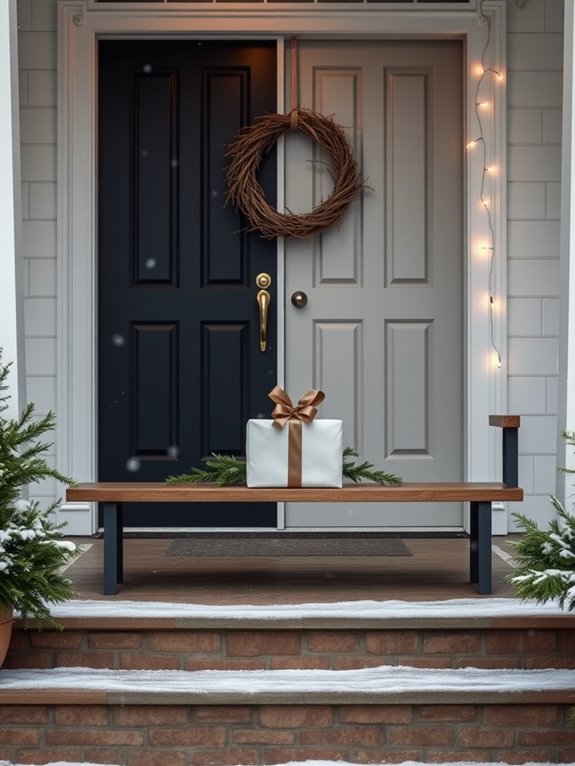 choosing minimalist porch decor