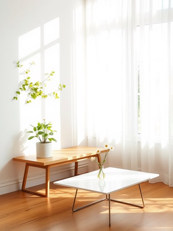 choosing minimalist sunroom decor