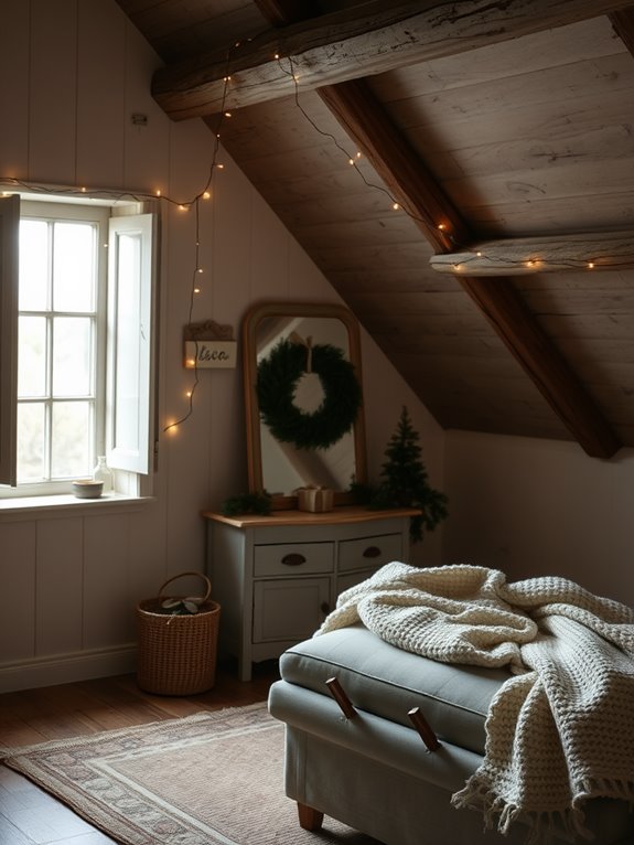 christmas attic decor selection