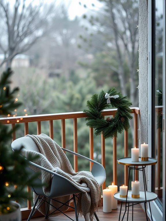 christmas balcony decor tips