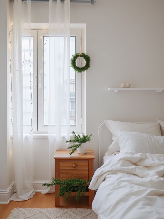 christmas bedroom decor tips