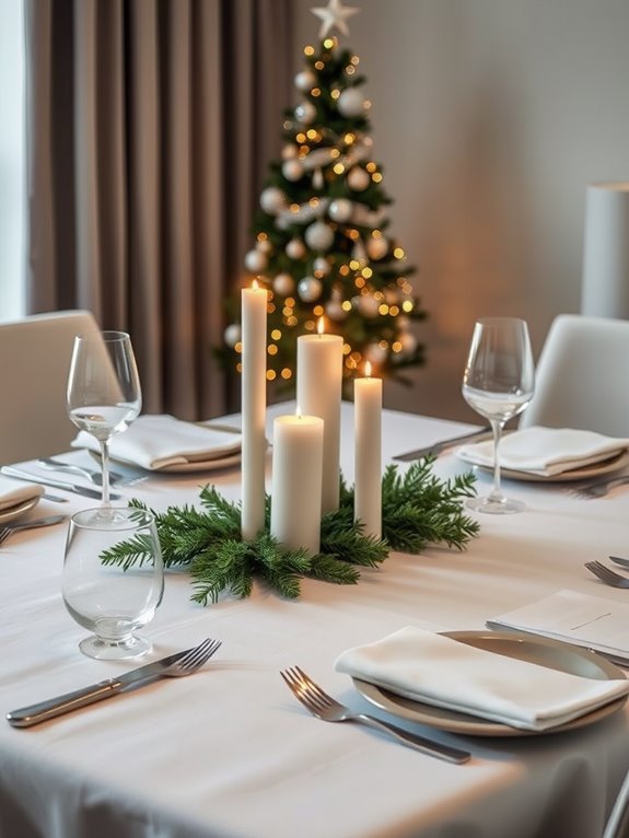 christmas dining room decor