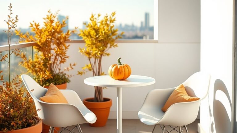 columbus day balcony decor ideas