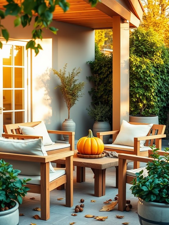 columbus day patio decor