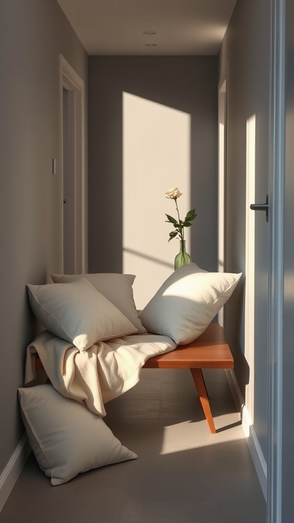 comfortable fabrics and cushions