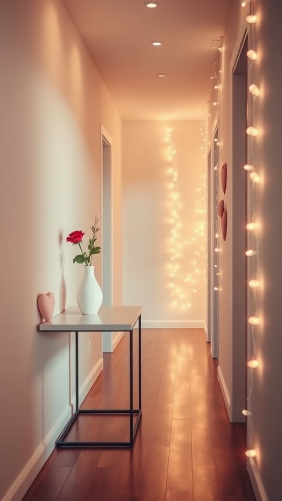 cozy ambiance with illumination