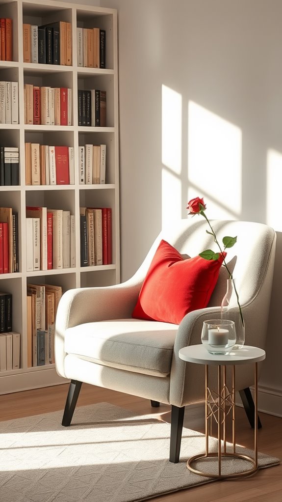 cozy corner for reading