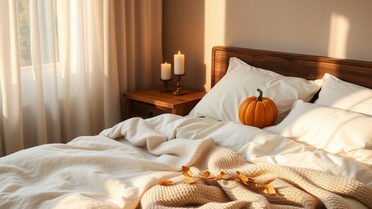 cozy minimalist fall decor