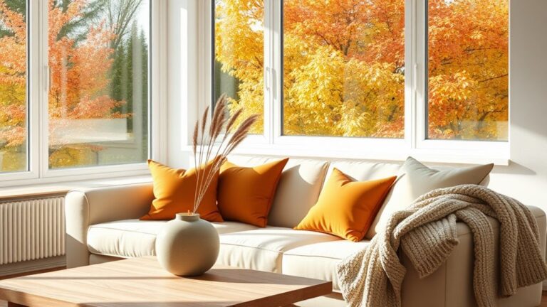 cozy minimalist fall decor