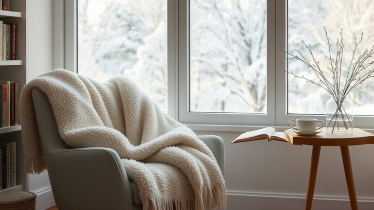 cozy minimalist winter decor