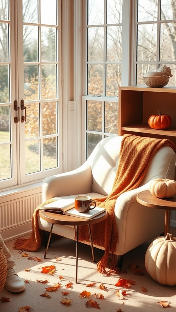 cozy reading corner design