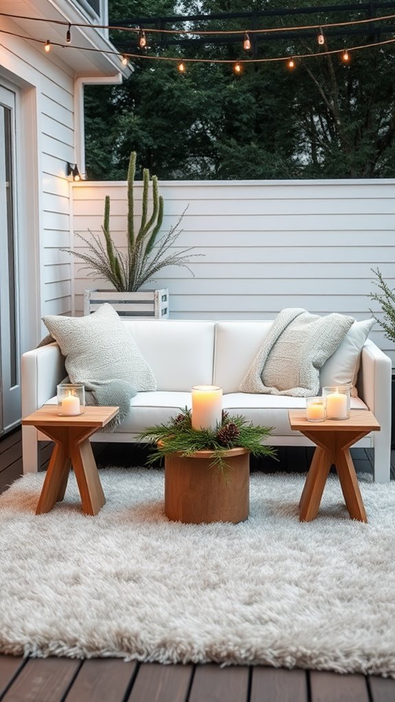 cozy seating area design