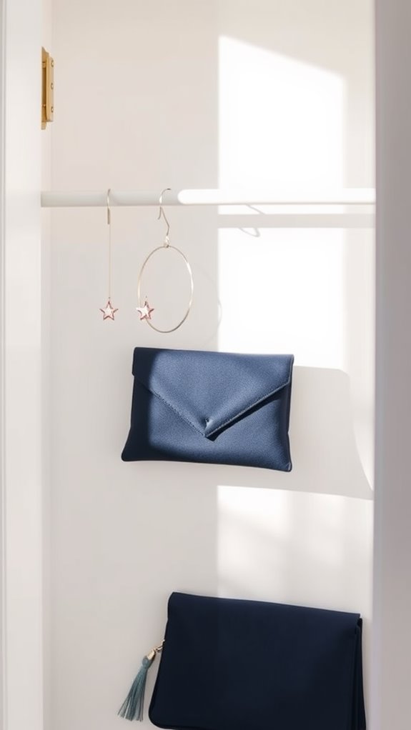 dedicated accessories display area