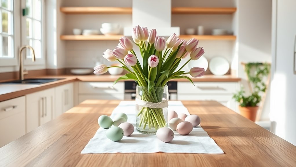 easter minimalist kitchen decor