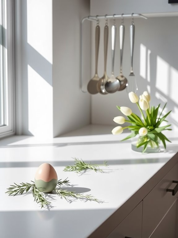 easter minimalist kitchen decor