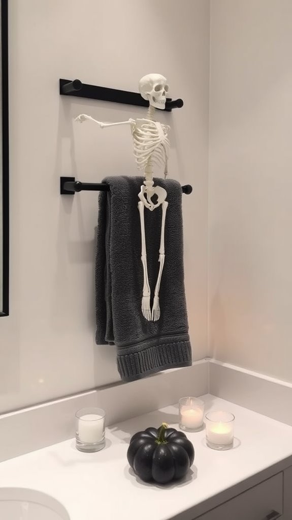 elegant bone decoration display