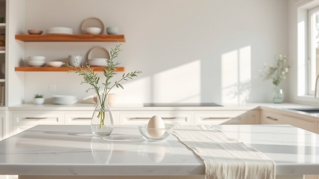 elegant minimalist easter decor