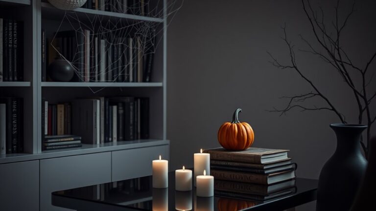 enchanting minimalist halloween decor