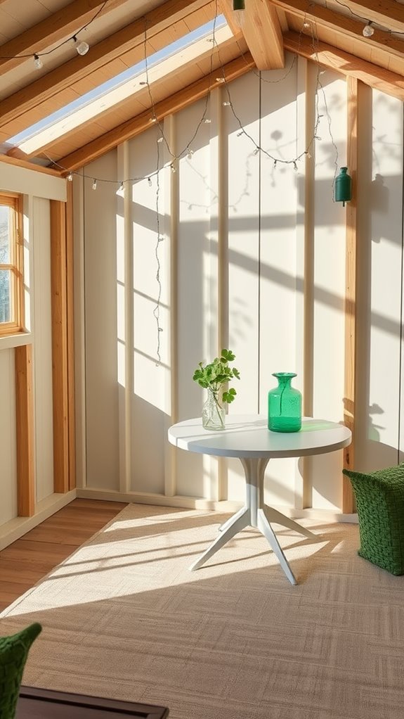 enhance ambiance with lighting