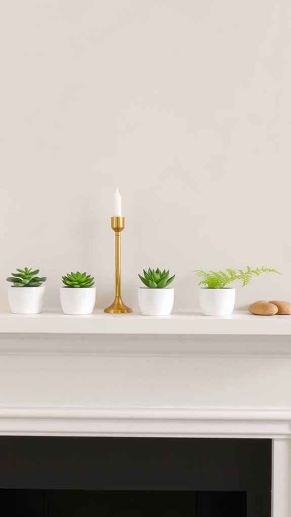 enhance decor with plants