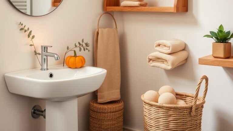 fall bathroom decor essentials