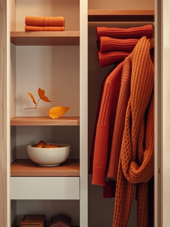 fall closet decor essentials