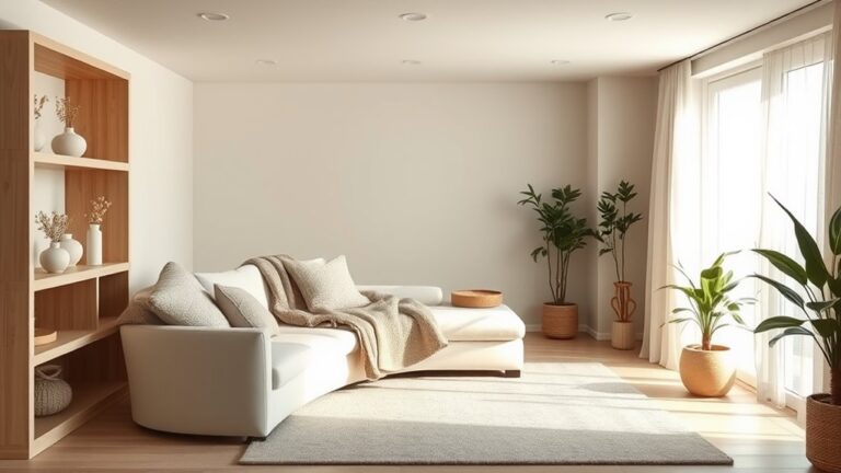 fresh seasonal basement decor