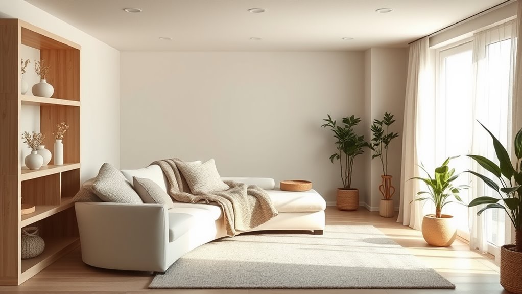 fresh seasonal basement decor