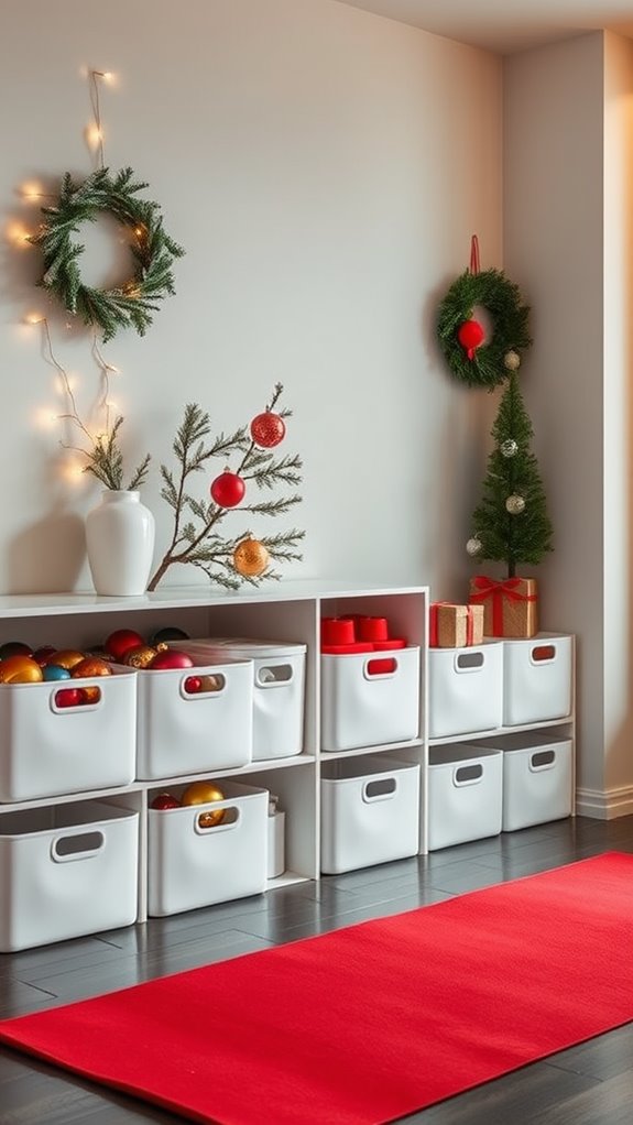 functional holiday storage ideas