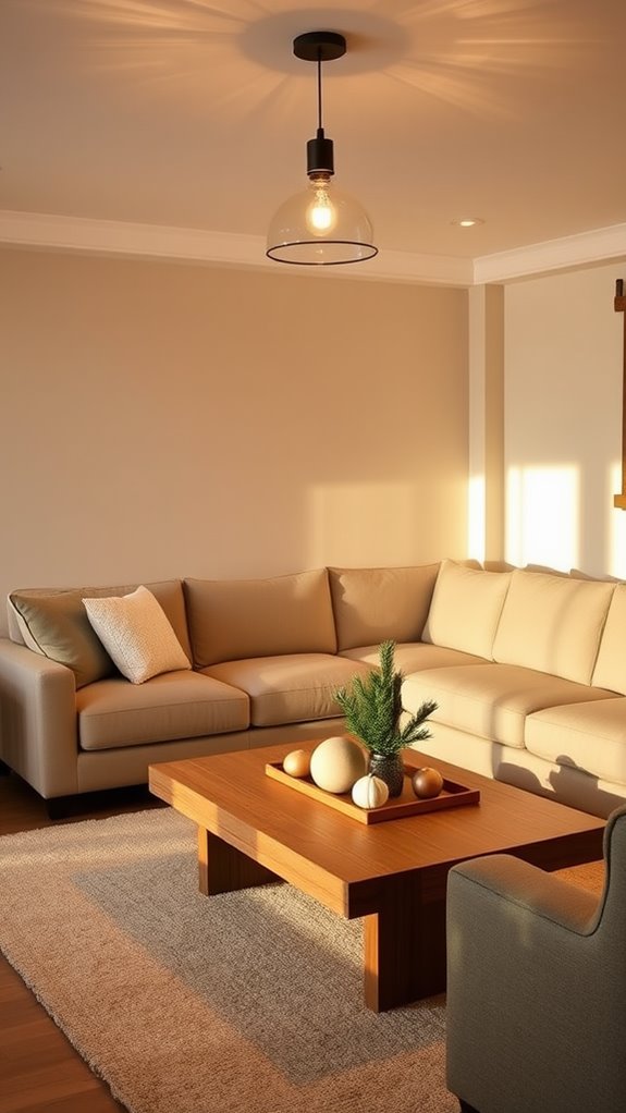 gentle cozy illumination preferred