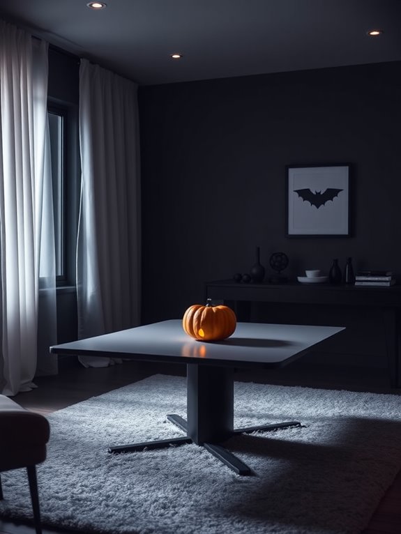 halloween game room decor