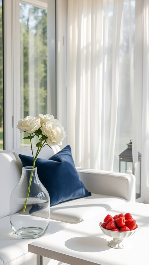 incorporate transparent glass features