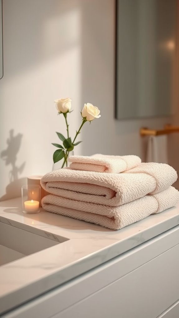 luxurious soft cotton towels