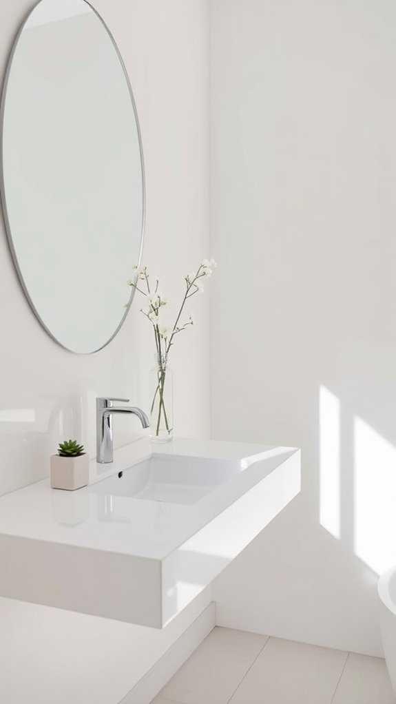 maintain clean counter spaces