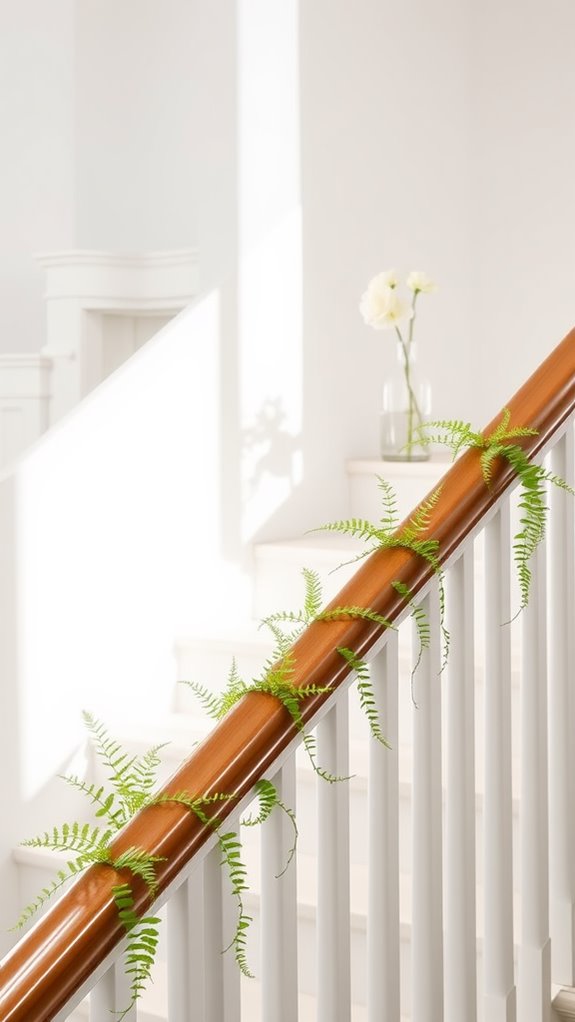 maintain clear railing space