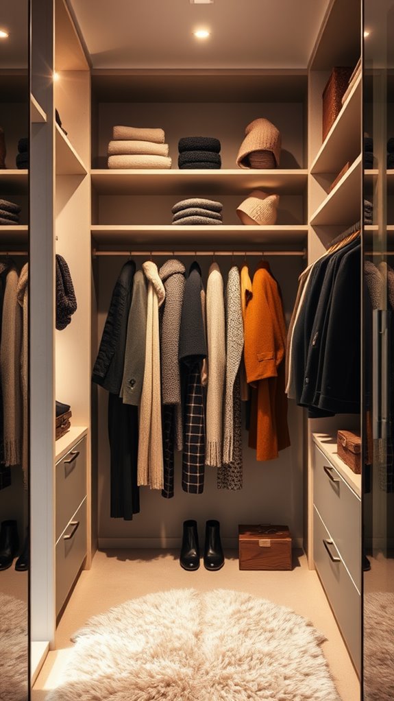 maximize vertical storage options