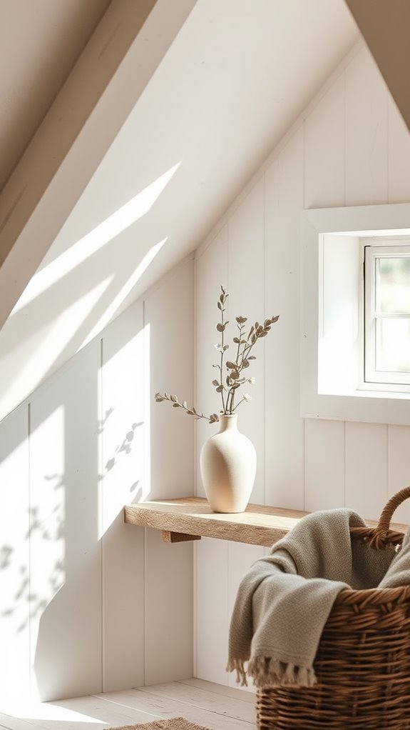 minimalist attic decor ideas