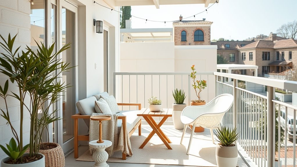 minimalist balcony decor ideas