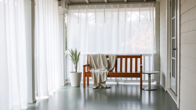 minimalist columbus day porch decor