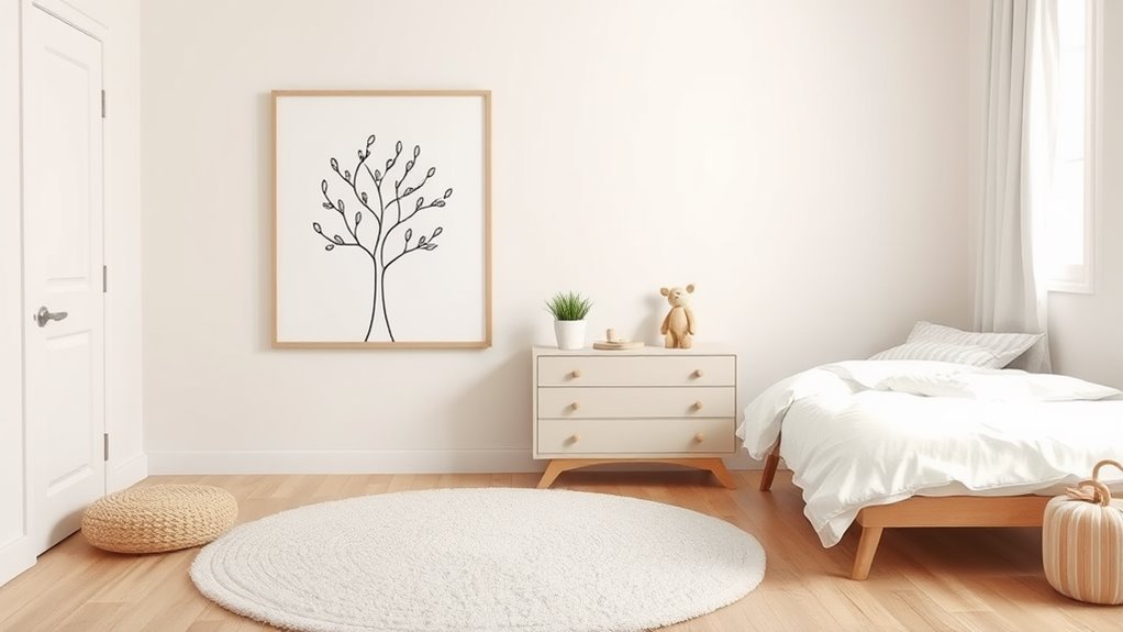 minimalist decor choice