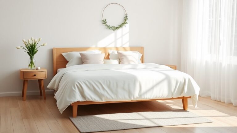 minimalist easter bedroom decor
