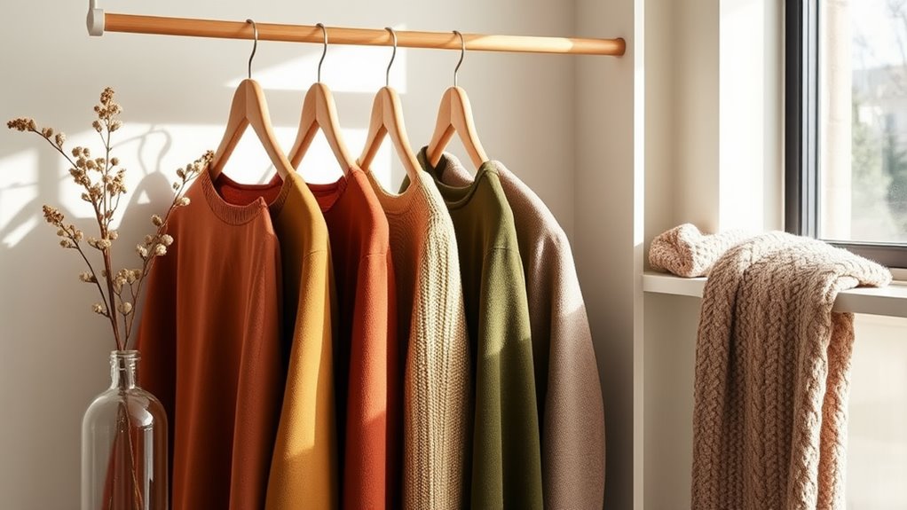 minimalist fall closet ideas