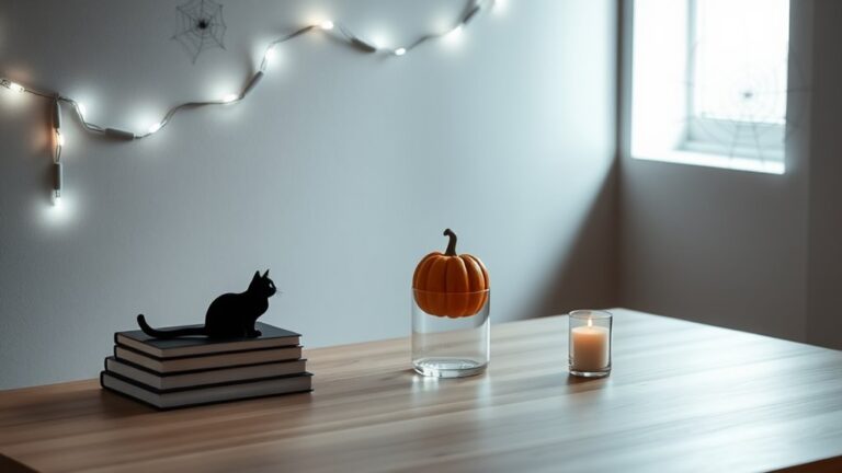 minimalist halloween decor ideas