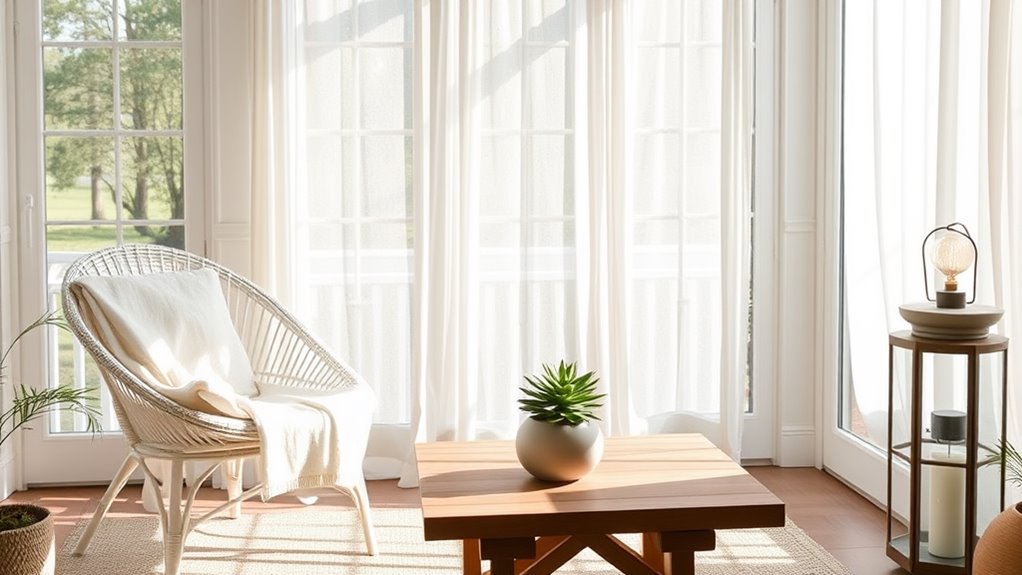minimalist labor day decor