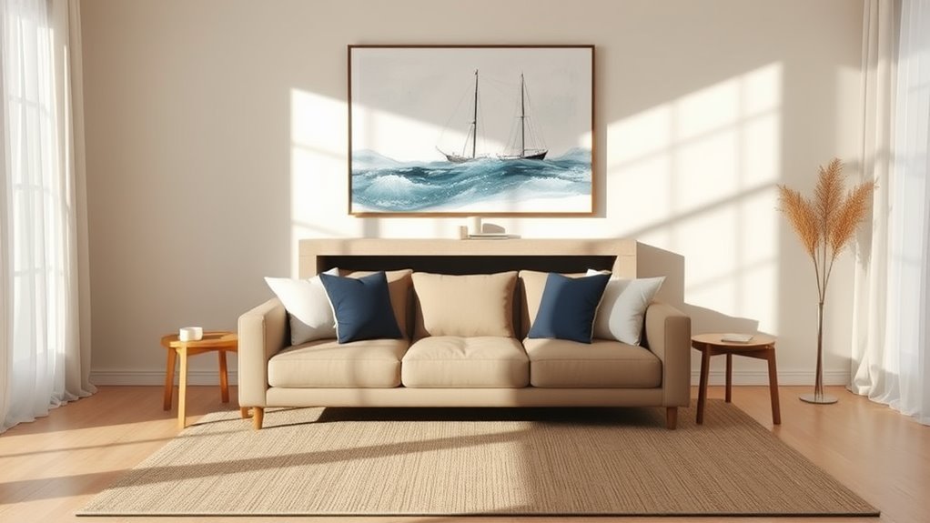 minimalist living room decor